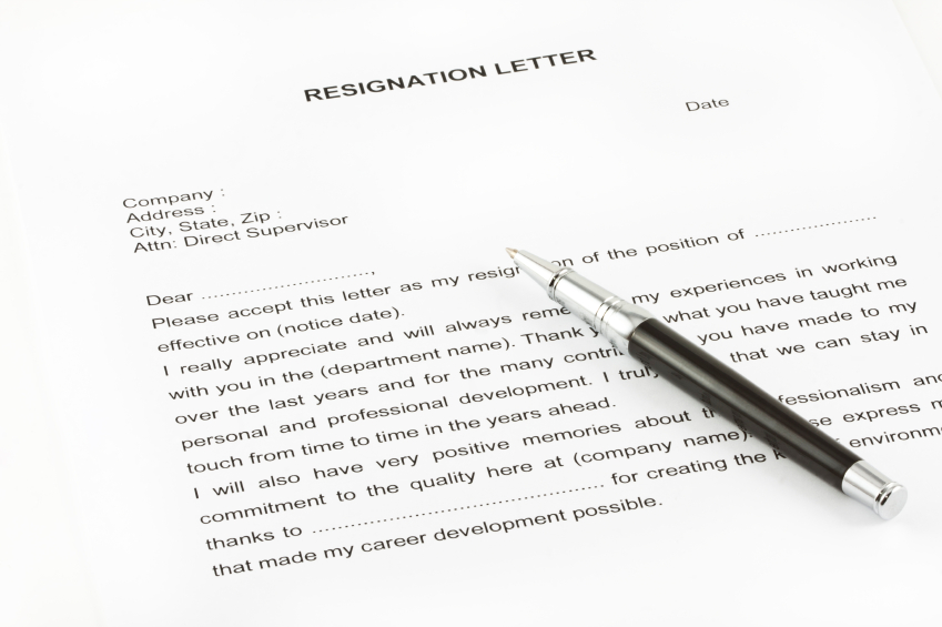 Resignation Letter Sample In Pakistan Doc, Pdf Format Download