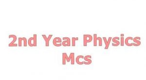 Physics Chapter 17 Deformation of Solids MCQs with Answers 2nd Year