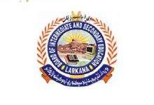 Larkana Board 9th and 10th Class Date Sheet 2025