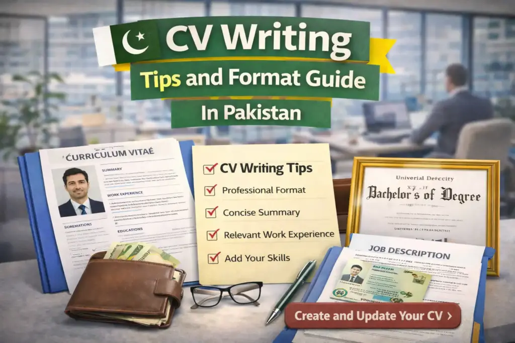 CV Writing Tips and Format Guide In Pakistan