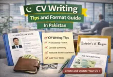 CV Writing Tips and Format Guide In Pakistan