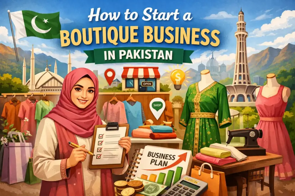 How to Start a Boutique Business in Pakistan? 1 How to Start a Boutique Business in Pakistan