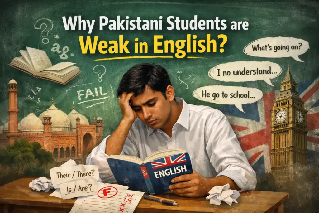 Why Pakistani Students are Weak in English