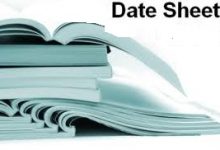 PEC Lahore Board 5th Class Date Sheet 2025 Download PDF Online