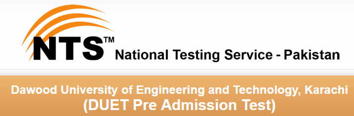 Dawood University DUET Test Result 2022 NTS Answer Keys