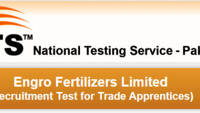 Engro Fertilizers Limited Jobs NTS Application Form 2015 Download