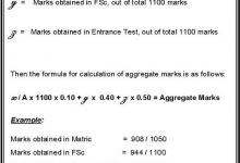 How to calculate aggregate percentage for UHS MCAT Test