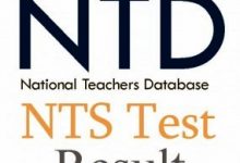 NTS National Teachers Database NTD Test Results 2015 Check Online
