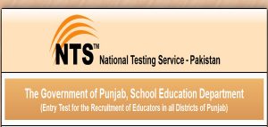 NTS Test Result For Punjab Educators Phase 2 2015 January Online