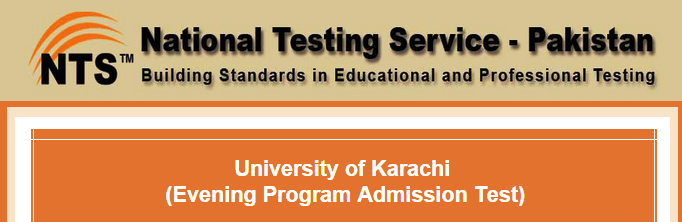 NTS Test Result Karachi University UOK Evening Admission 2016 Answer Keys 1 NTS Test Result Karachi University UOK Evening Admission 2016 Answer Keys