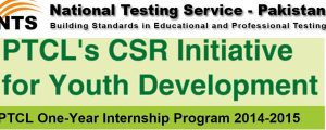 NTS Test Result PTCL One Year Internship Program 2014-2015 Answer Keys