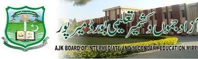 AJK Mirpur Board Intermediate Date Sheet 2025