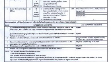 Central Directorate Of National Savings Jobs 2015 Eligibility, Last Date