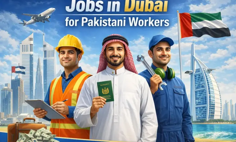 Jobs in Dubai for Pakistani