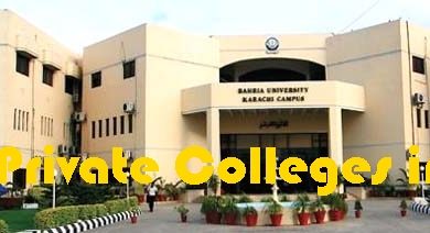 List Of Best Private Colleges In Karachi With Address