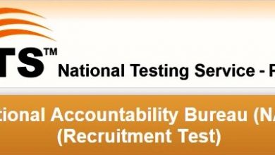 NTS NAB Test Date 2015 Roll No Slips Download National Accountability Bureau