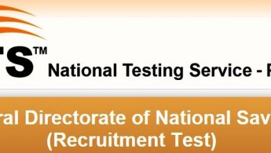 NTS Sample Papers For Central Directorate Of National Savings Islamabad