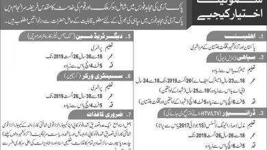 Pakistan Army Mujahid Force Jobs June 2025 Apply Online Last Date