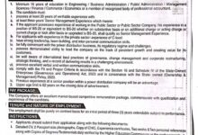 PESCO Peshawar KPK Jobs