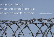 Silence Against Violence Is A Sin Speech