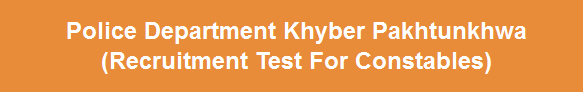 KPK Police Constable NTS Physical Test Result 2015 Candidates List