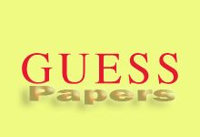 Statistics Guess Paper 2025 12th Class Lahore Board