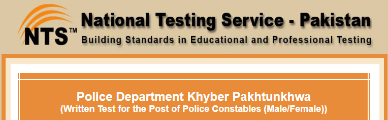KPK Police Constable NTS Test Result 2025 1 KPK Police Constable NTS Test Result 2025 Male, Female