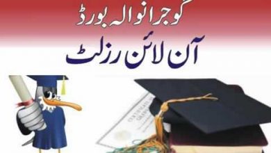 Gujranwala Board 9th Class Result 2025