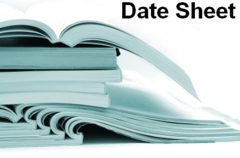 Lahore Board Matric Supplementary Date Sheet 2025