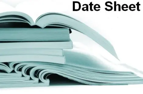 Lahore Board Matric Supplementary Date Sheet 2026 5 Lahore Board Matric Supplementary Date Sheet 2026