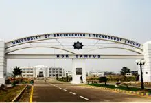 UET Kala Shah Kaku Entry Test Result 2026 Merit List
