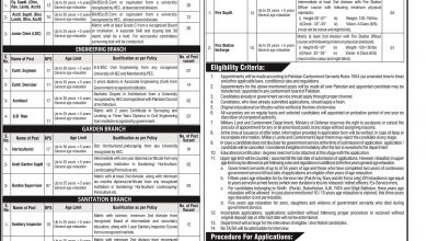 Military Lands And Cantonments Department MOD Jobs 2017 NTS Form, Last Date