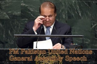 PM Pakistan United Nations General Assembly Speech