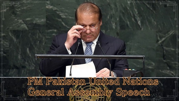 PM Pakistan United Nations General Assembly Speech
