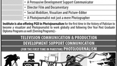 Photo Journalism One Year Post Graduate Diploma In University Of Punjab