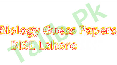 Biology Guess Paper 10th Class 2025 Lahore Board 19 Biology Guess Paper 10th Class 2025 Lahore Board