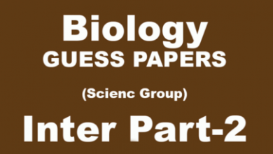 Biology Guess Paper 2025 2nd Year Lahore Board 9 Biology Guess Paper 2025 2nd Year Lahore Board