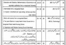 District Chakwal Health Department jobs 2016 Form, Last Date all the details that you are looking for are here for you now. You can have all the detail that you want about the job vacant in the District Chakwal health department jobs 2016. Heath is the most important of the country that is prevailing in all over the world. This is the basic necessity of the population of a country and the basic duty of the country to give basic health facility to the residents of that country. Although Pakistan is not still advanced enough to give its residents the basic needs of health but it is working to improve the health sector to improve itself and its health department this is the reason that the health department is hiring new staff and more staff to improve its medical field and the health sector. Here is one of the steps of Govt. of Pakistan in this extent to improve its medical sector. It has announced the District Chakwal health department jobs 2016 for the general public to go hand in hand with the Govt. to develop the country and to help the Govt. of the country to make it a better place. There are obviously some rules and regulations that are to be followed by the applicant while applying for this job. District Chakwal Health Department jobs 2016 Form, Last Date Following are the rules to apply for District Chakwal health department jobs 2016: How to Apply: Following are the processes to apply for District Chakwal health department jobs 2016: • The candidates have to write an application on a plan paper and with a subject of the job. • The candidates have to attach the attested copy of each following documents: • CNIC, Domicile, certificates of professional experience, all the certificates and one recent picture of the candidate Terms and Conditions: • Incomplete and late applications will not be entertained. • There is a relaxation in the age according to the policy of the Govt. and there will be a relaxation for women for three years except these 5 years. • There is a reserved seats quota for of 5% for minorities, 15% for females, 3% for handicaps and 15% for in service candidates for scale 1-5. • Write your name, phone number and address clearly in the application. • Bring your real documents with you at the time of interview. • No TA/DA will be given for interview. Above are the details that you need to follow when you apply for the job. For other queries and confusion please have a look on the advertisement above. This is your chance to have a Govt. job of District chakwal health department jobs 2016. So, grab this opportunity and be a part of Govt. faculty