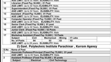 Fata Development Authority Jobs 2016 NTS Application Form Download Last Date