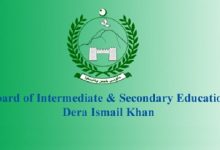 DI Khan Board 9th Class Result 2025 By Roll Number