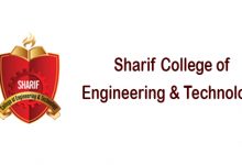 Sharif College Of Engineering SCET Lahore Merit List 2025