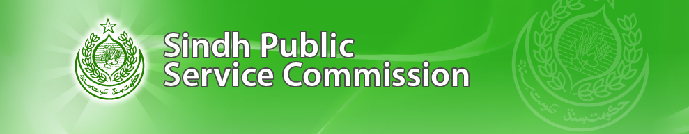 Sindh Public Service Commission SPSC Jobs 2022 Apply Online Form
