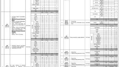 Federal Government Organization Jobs 2025 NTS Application Form