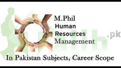 M.Phil In Human Resource Management HRM In Pakistan Subjects, Scope, Career