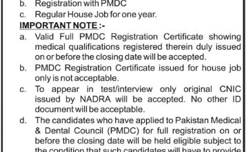 PPSC Male Medical Officer Jobs 2016 In Primary And Secondary Healthcare Department