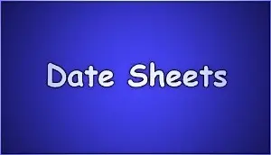 Faisalabad Board Inter Supplementary Date Sheet 2026