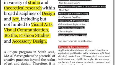 Beaconhouse National University BNU Admission 2025