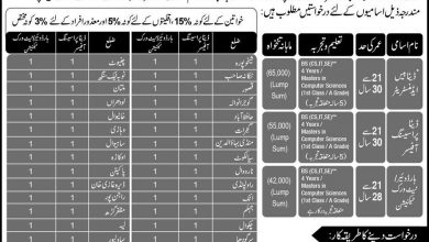 Punjab Police Civilian Jobs 2016 NTS Application Form, Last Date