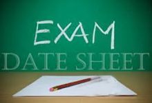 BISE Quetta Board 9th And 10th Class Date Sheet 2025