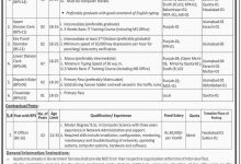 Federal Tax Ombudsman Secretariat FTOS Jobs 2017 NTS Form, Eligibility, Last Date